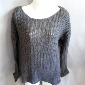 Calvin Klein gray knit sweater